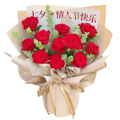 昭通11朵红玫瑰，爱如繁星璀璨